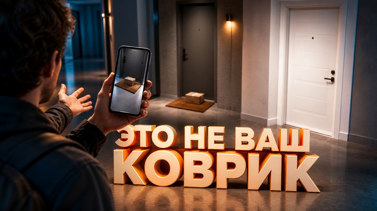 Клиент видит фото чужой двери. Где его заказ?
