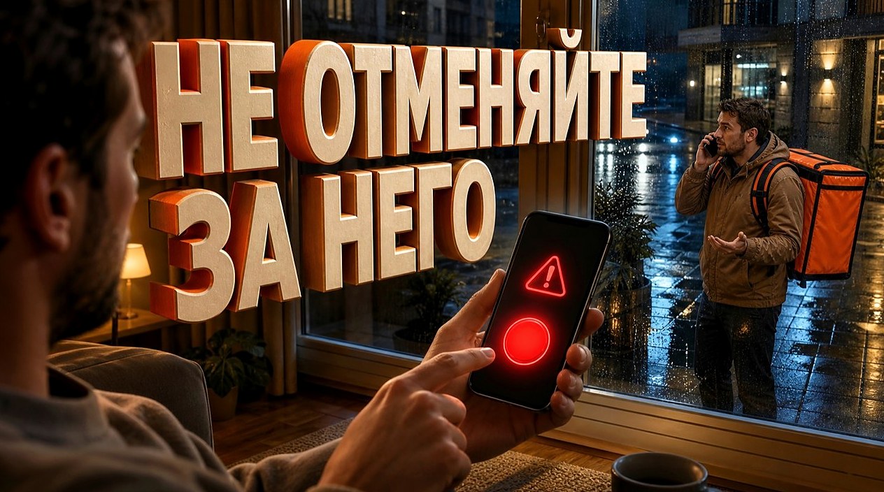 Курьер просит отменить заказ: зачем и что делать клиенту