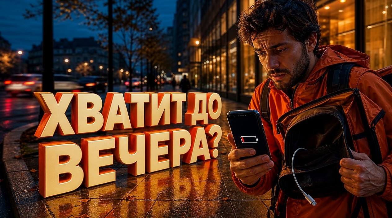 Курьер забыл пауэрбанк дома: как сохранить заряд на смене