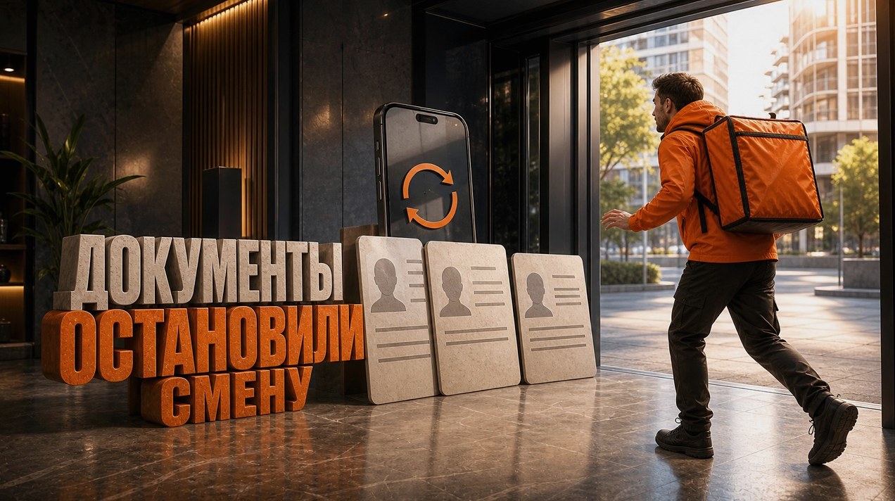 Приложение просит обновить документы курьеру: что делать