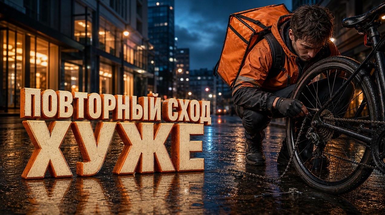 Цепь велосипеда слетает на смене: что проверить курьеру