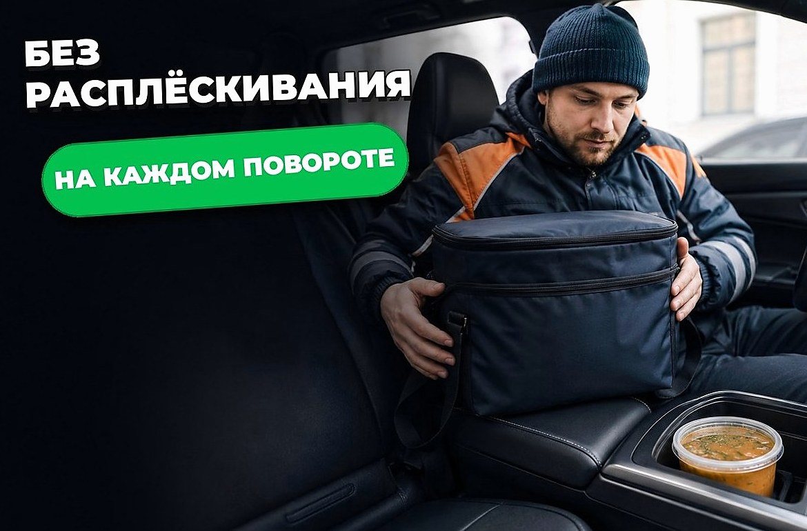 Как довозить суп и жидкие блюда
