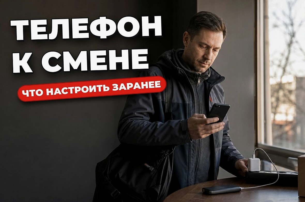 Как готовить телефон к смене курьеру
