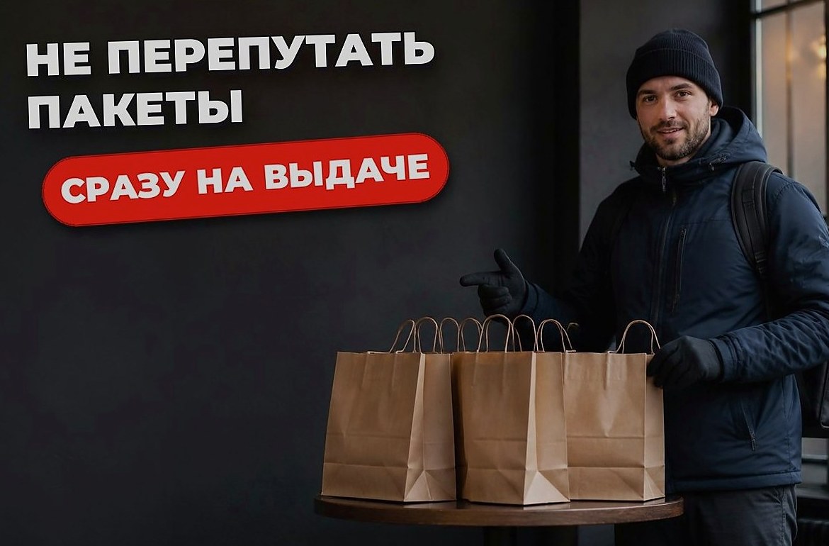 Как не перепутать пакеты, если на выдаче их сразу несколько
