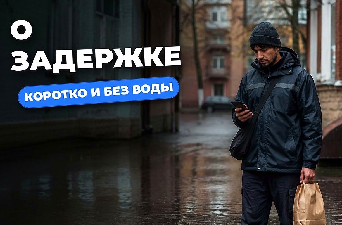 Как писать о задержке без лишних извинений и объяснений