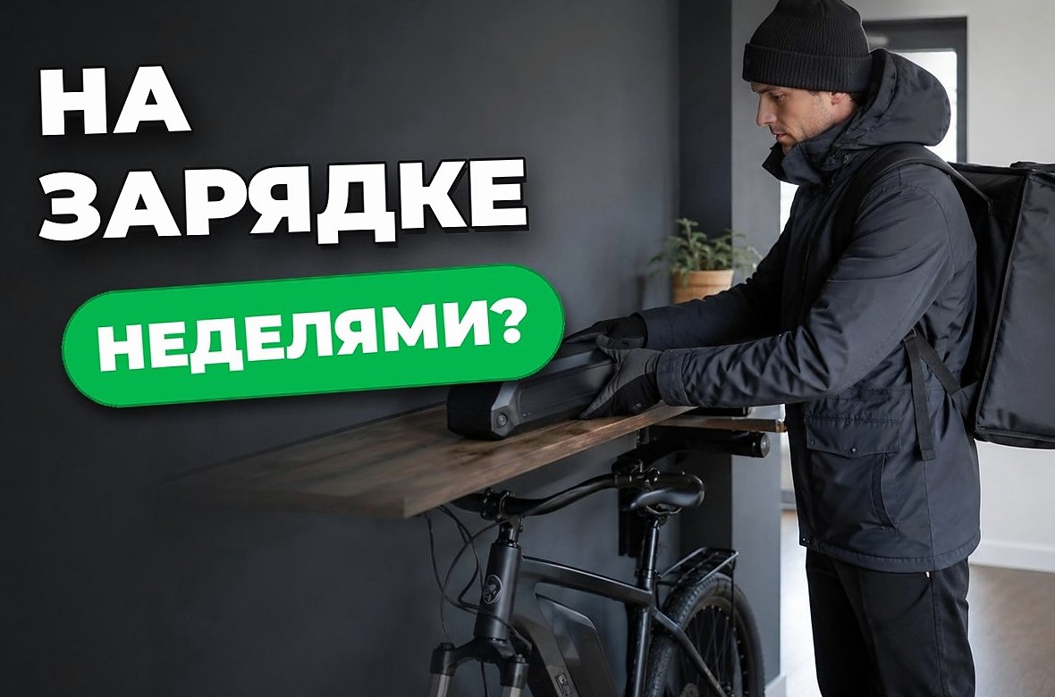 Как хранить аккумулятор электровелосипеда: температура, заряд и паузы между сменами