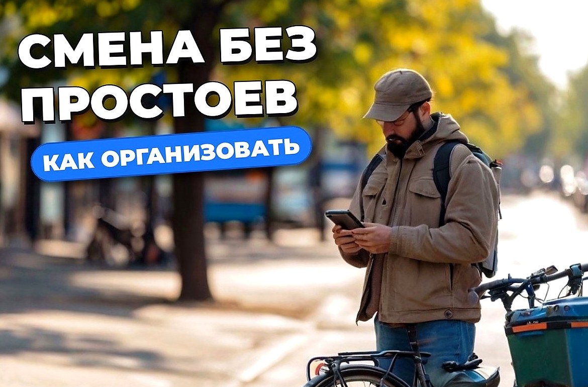Как организовать смену курьера без лишних простоев