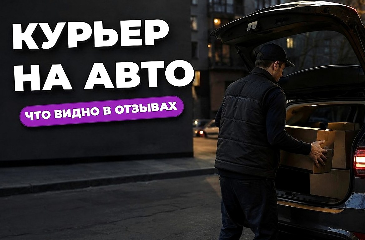Отзывы о работе курьером на своём авто: что читают между строк