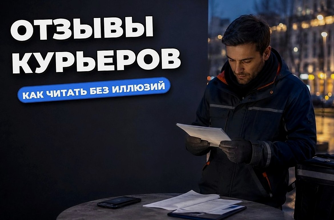 Отзывы курьеров: чему верить в отзывах о работе