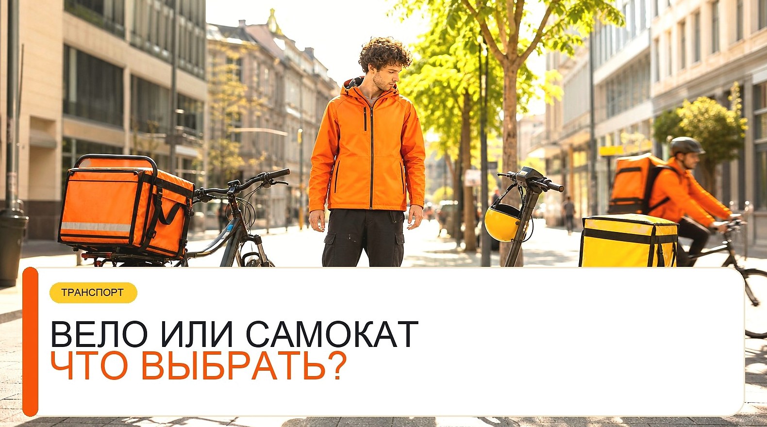 Велосипед или самокат курьеру: что выбрать для смены
