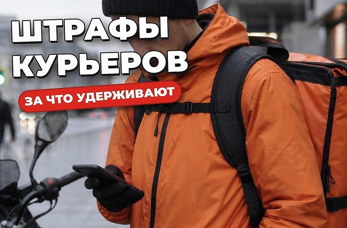 Штрафы курьерам: за что бывают удержания и как их избежать