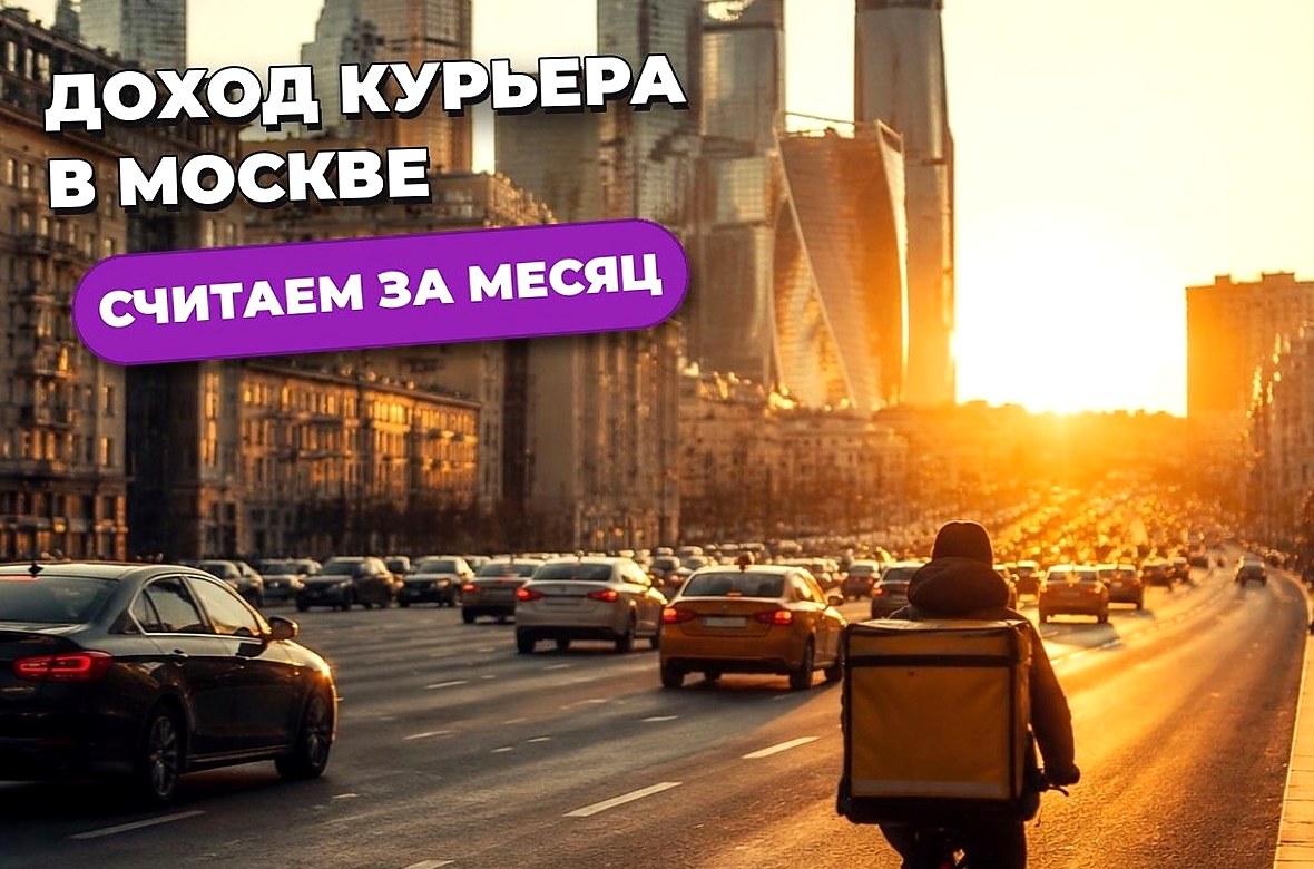 Сколько зарабатывает курьер в Москве: расчёт дохода в 2026 году