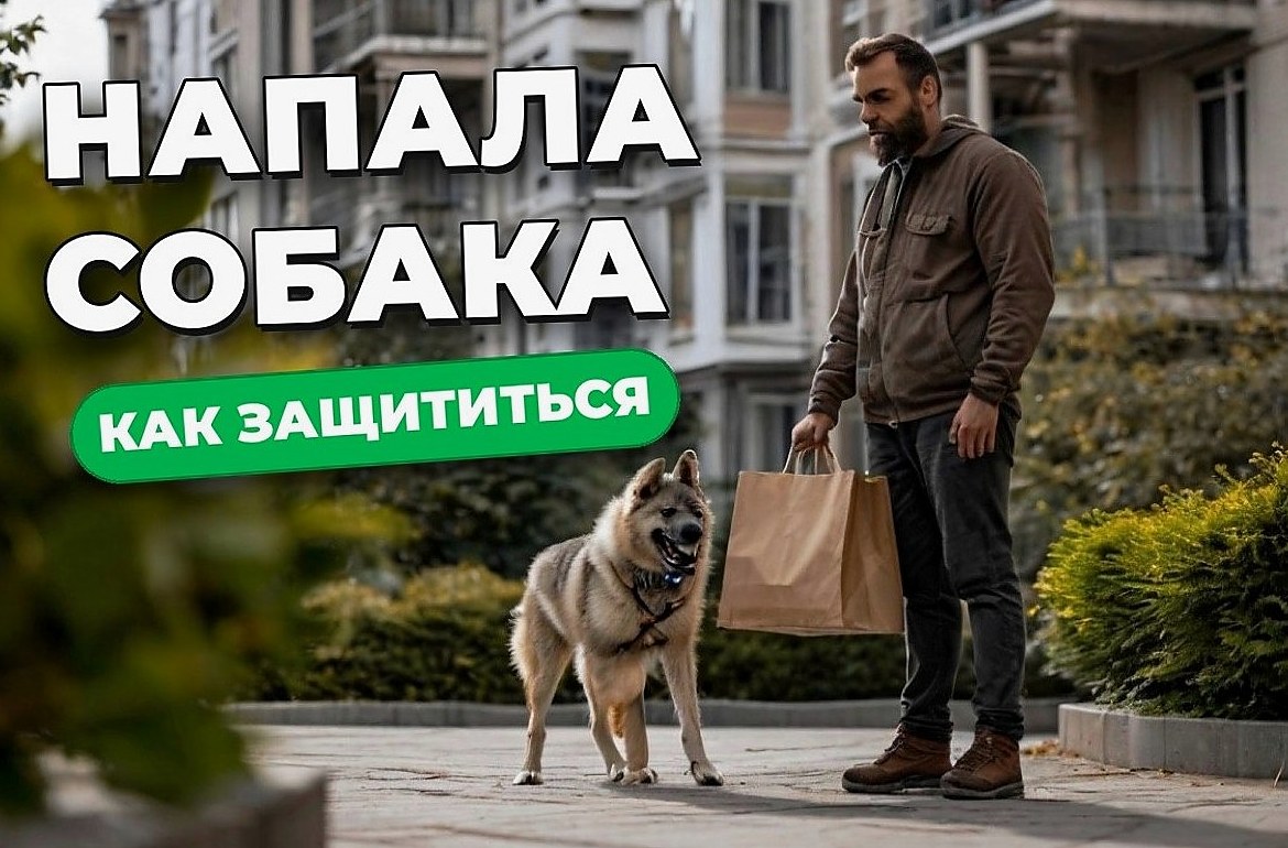 Собака напала на курьера: что делать и как защититься