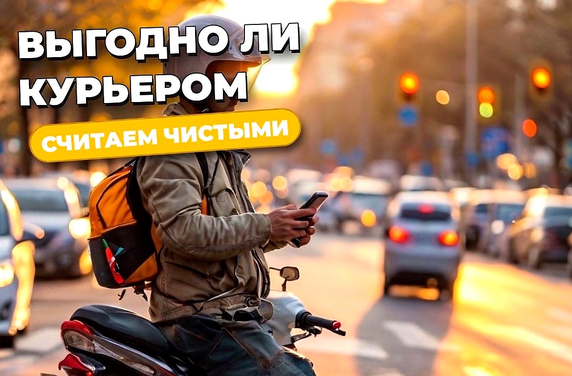 Выгодно ли работать курьером: считаем чистый доход