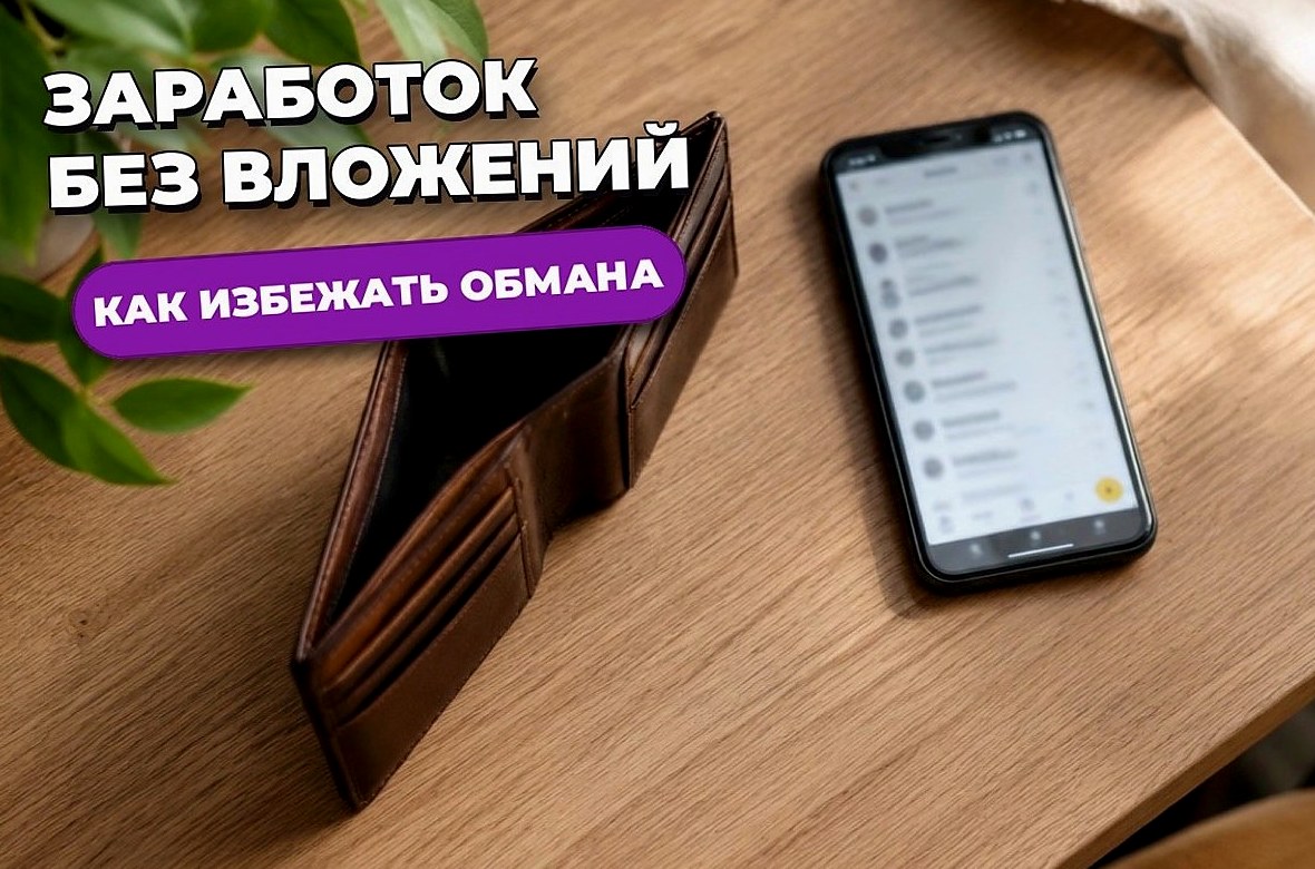 Заработок без вложений: реальные варианты и защита от обмана